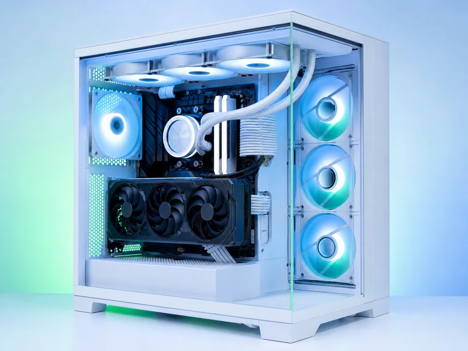 PC Gamer GCP Apex I7 con componentes internos visibles